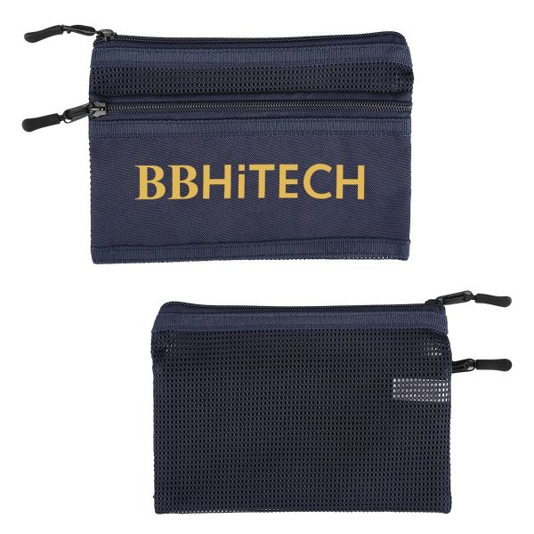 RPET Mesh Tech Organizer Pouch 1