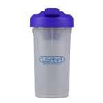 24 Oz. USA Sport Shaker Bottle - Clear/Dark Blue 24 Oz. USA Sport Shaker Bottle - Clear/Dark Blue