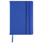 Block Pattern RPET Journal with FSC Paper - Blue Block Pattern RPET Journal with FSC Paper - Blue
