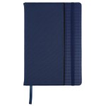 Block Pattern RPET Journal with FSC Paper - Navy Blue Block Pattern RPET Journal with FSC Paper - Navy Blue