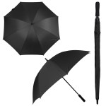 60'' Arc Golf Umbrella - Black 60'' Arc Golf Umbrella - Black