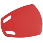 Flex-N-Scoop™ Cutting Board - Translucent Red Flex-N-Scoop™ Cutting Board - Translucent Red