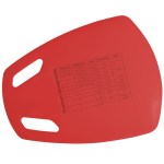Flex-N-Scoop™ Cutting Board - Translucent Red Flex-N-Scoop™ Cutting Board - Translucent Red