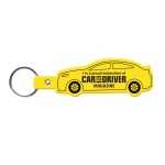 Car Flexible Key Tag - Yellow Car Flexible Key Tag - Yellow