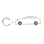 Car Flexible Key Tag - White Car Flexible Key Tag - White