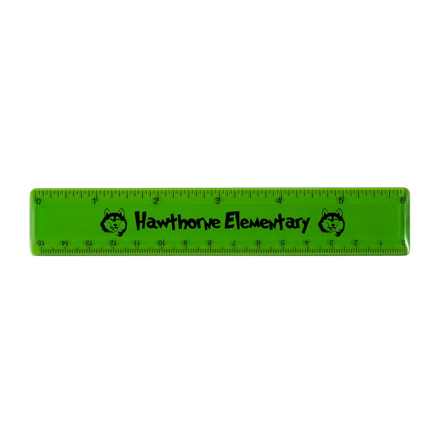 6" Plastic Ruler 1