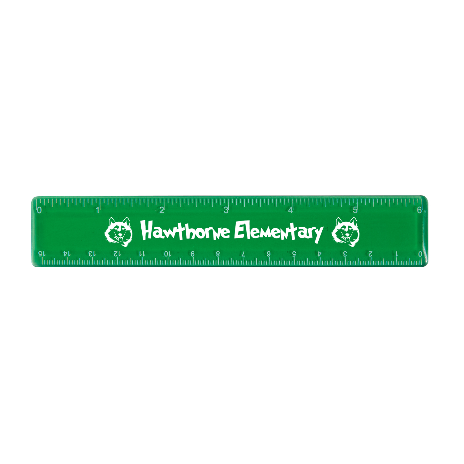 6" Plastic Ruler 1