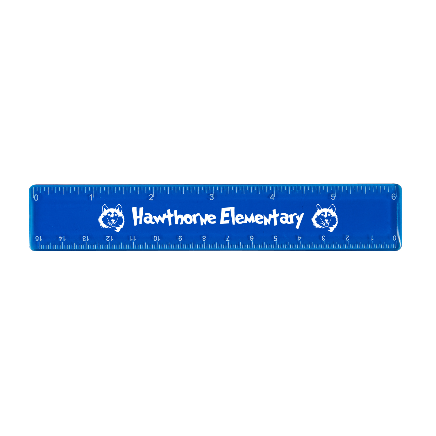 6" Plastic Ruler 1