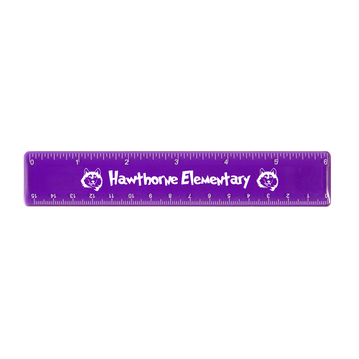 6" Plastic Ruler 1