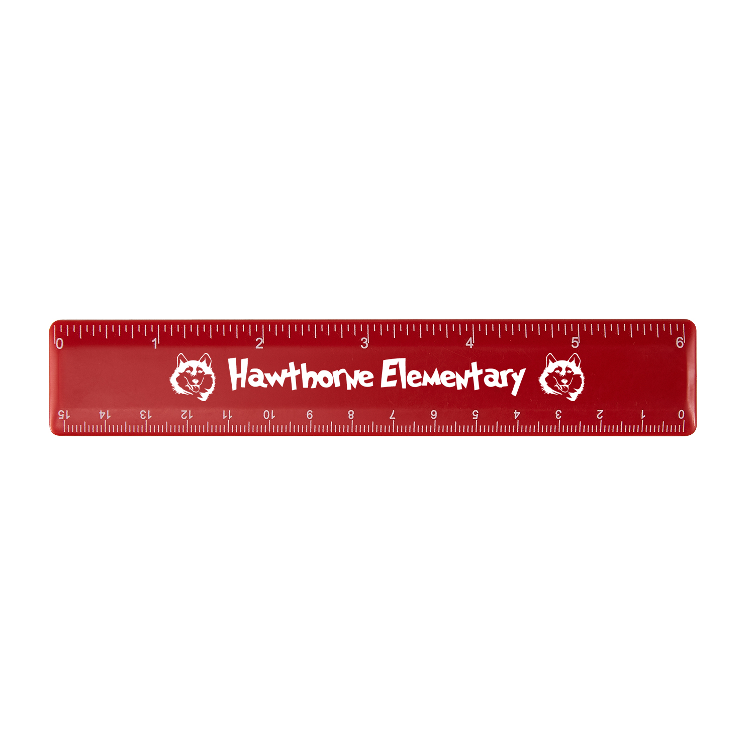 6" Plastic Ruler 1
