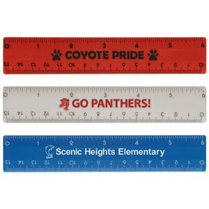 6" Plastic Ruler 1
