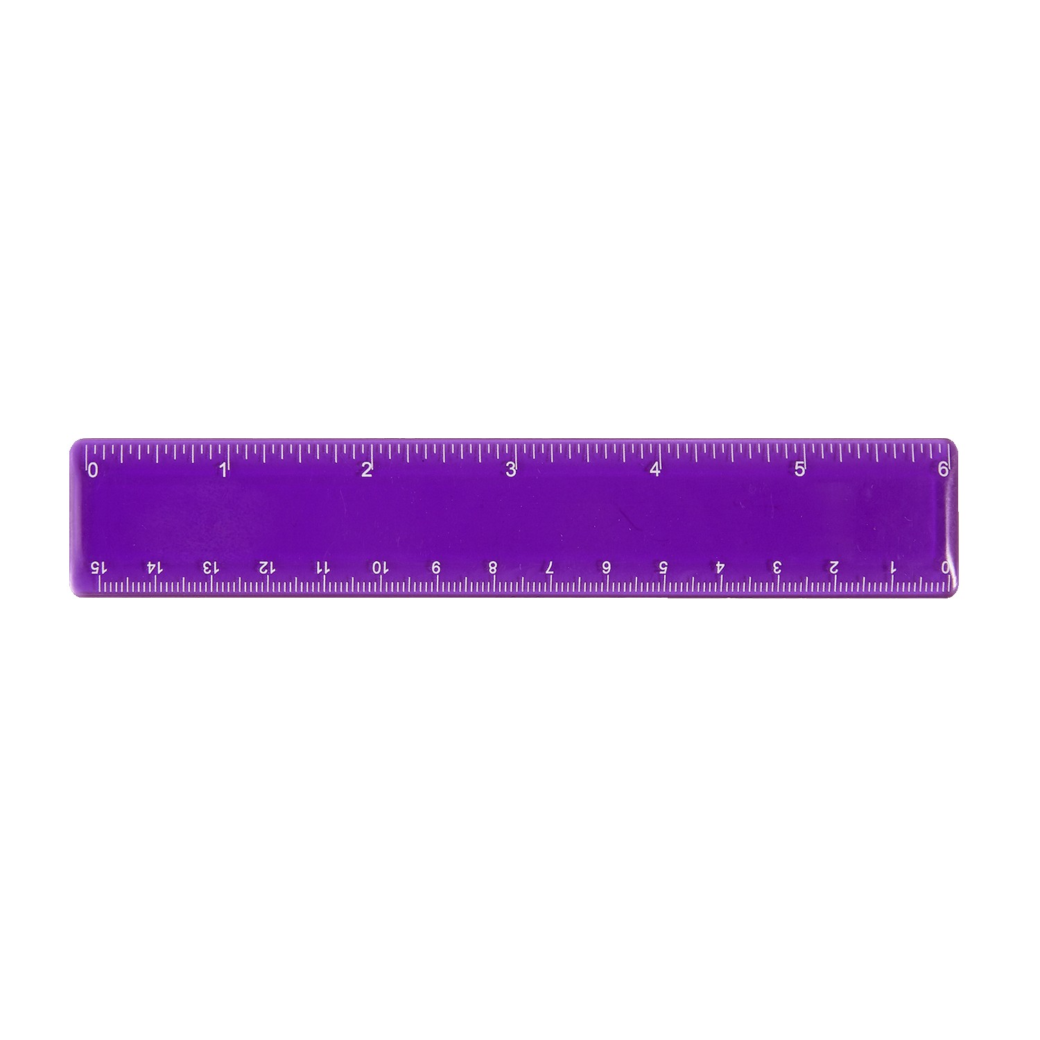 6" Plastic Ruler 1