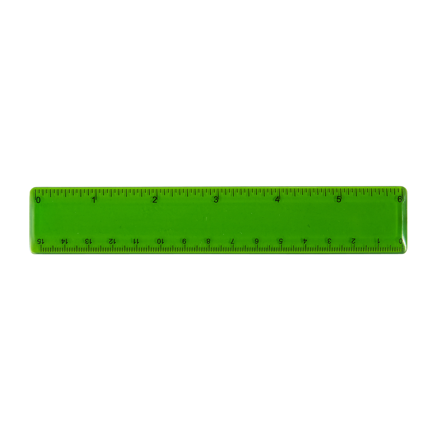 6" Plastic Ruler 1