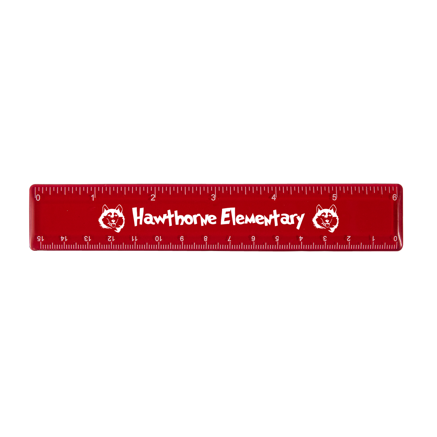 6" Plastic Ruler 1