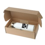 21 Oz. Breckenridge Stainless Steel Bottle w/Gift Box - White 21 Oz. Breckenridge Stainless Steel Bottle w/Gift Box - White