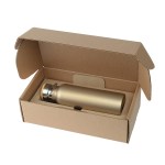 21 Oz. Breckenridge Stainless Steel Bottle w/Gift Box - Gold 21 Oz. Breckenridge Stainless Steel Bottle w/Gift Box - Gold