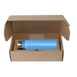 21 Oz. Breckenridge Stainless Steel Bottle w/Gift Box - Light Blue 21 Oz. Breckenridge Stainless Steel Bottle w/Gift Box - Light Blue