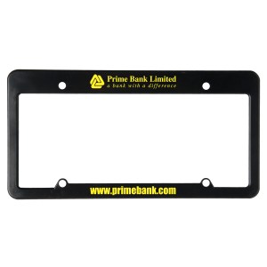 License Plate Frame w/ 4 Holes & Straight Top 1 License Plate Frame w/ 4 Holes & Straight Top 1