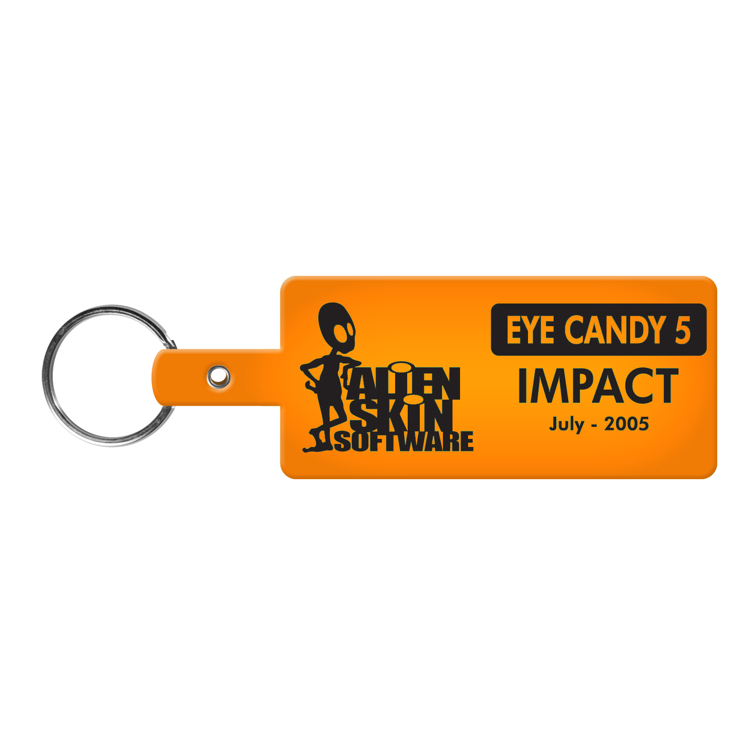 Rectangle Flexible Key Tag 1