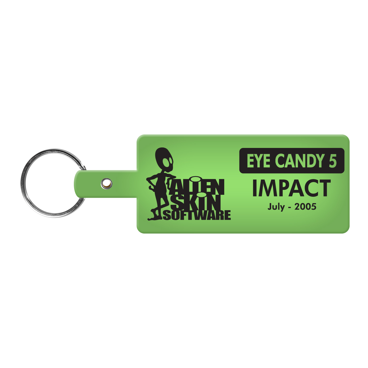 Rectangle Flexible Key Tag 1