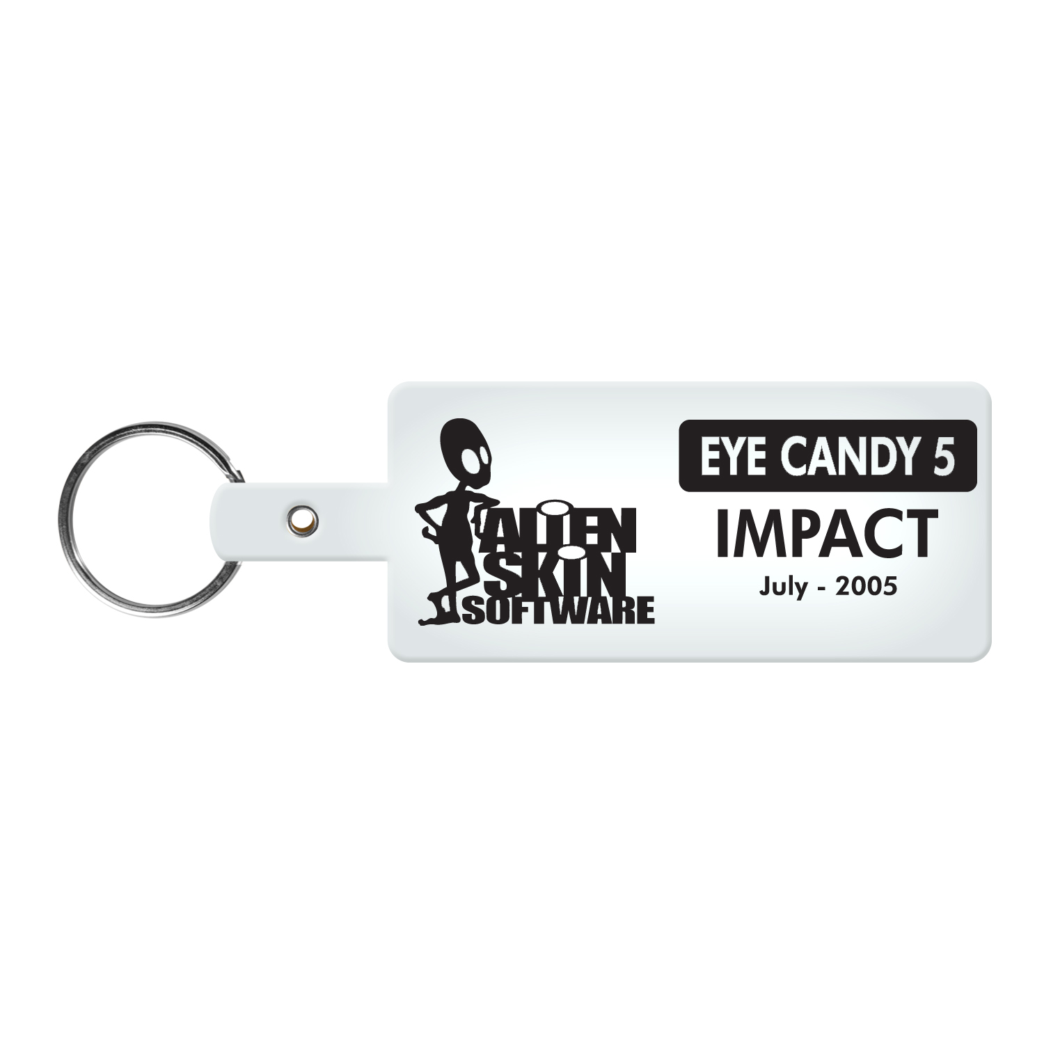 Rectangle Flexible Key Tag 1