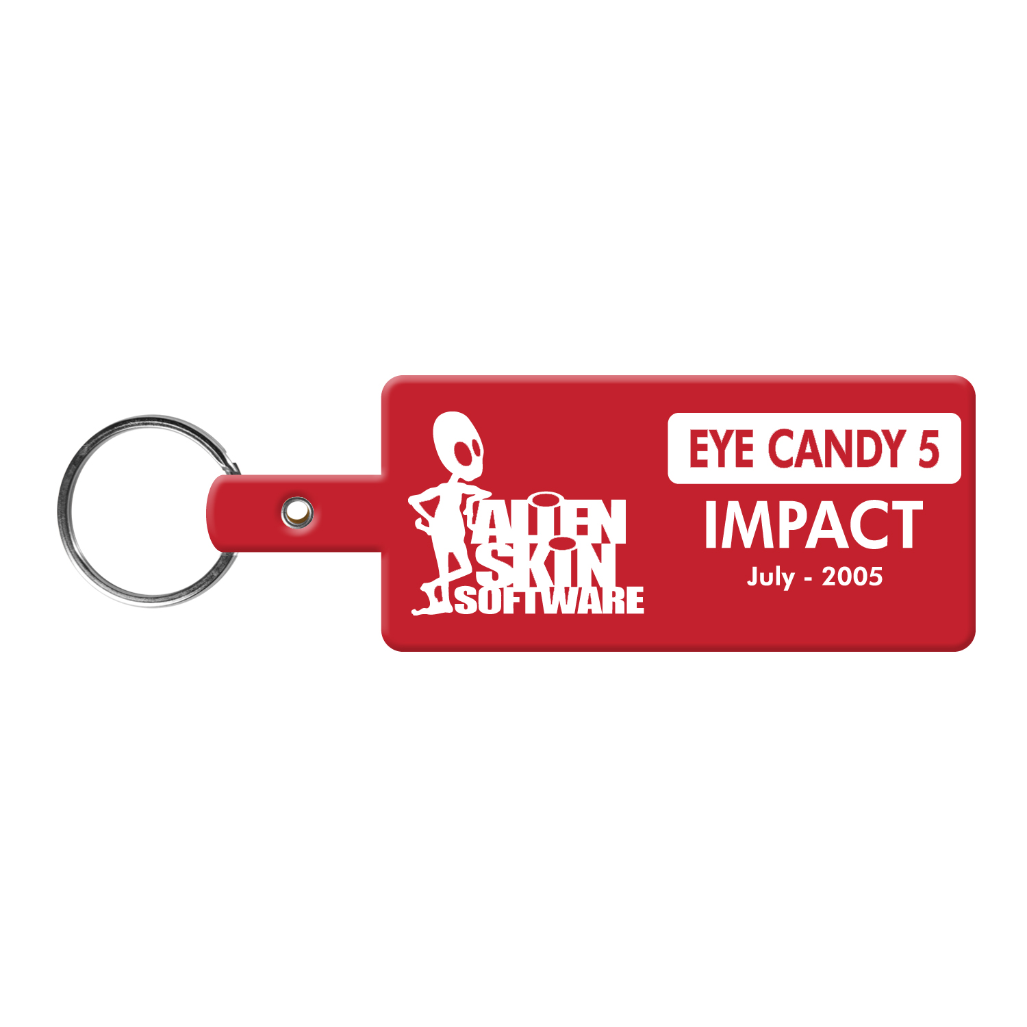 Rectangle Flexible Key Tag 1
