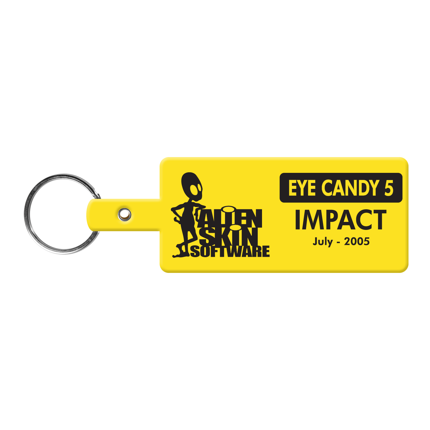 Rectangle Flexible Key Tag 1