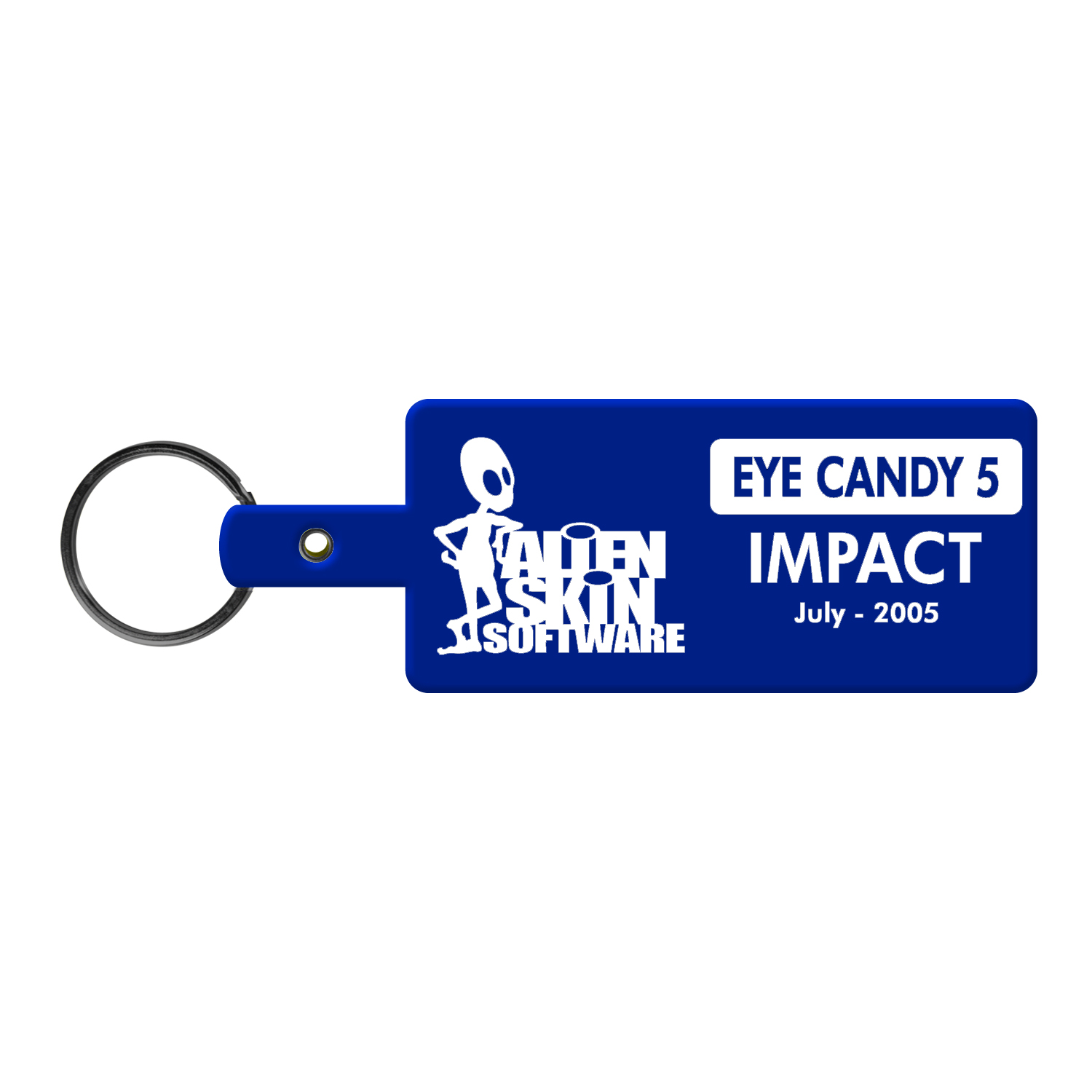 Rectangle Flexible Key Tag 1