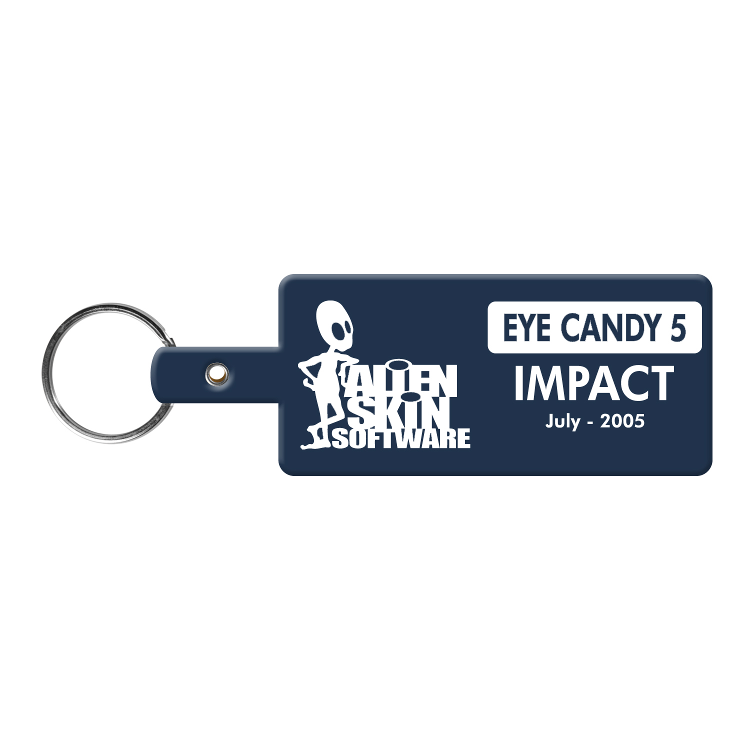 Rectangle Flexible Key Tag 1
