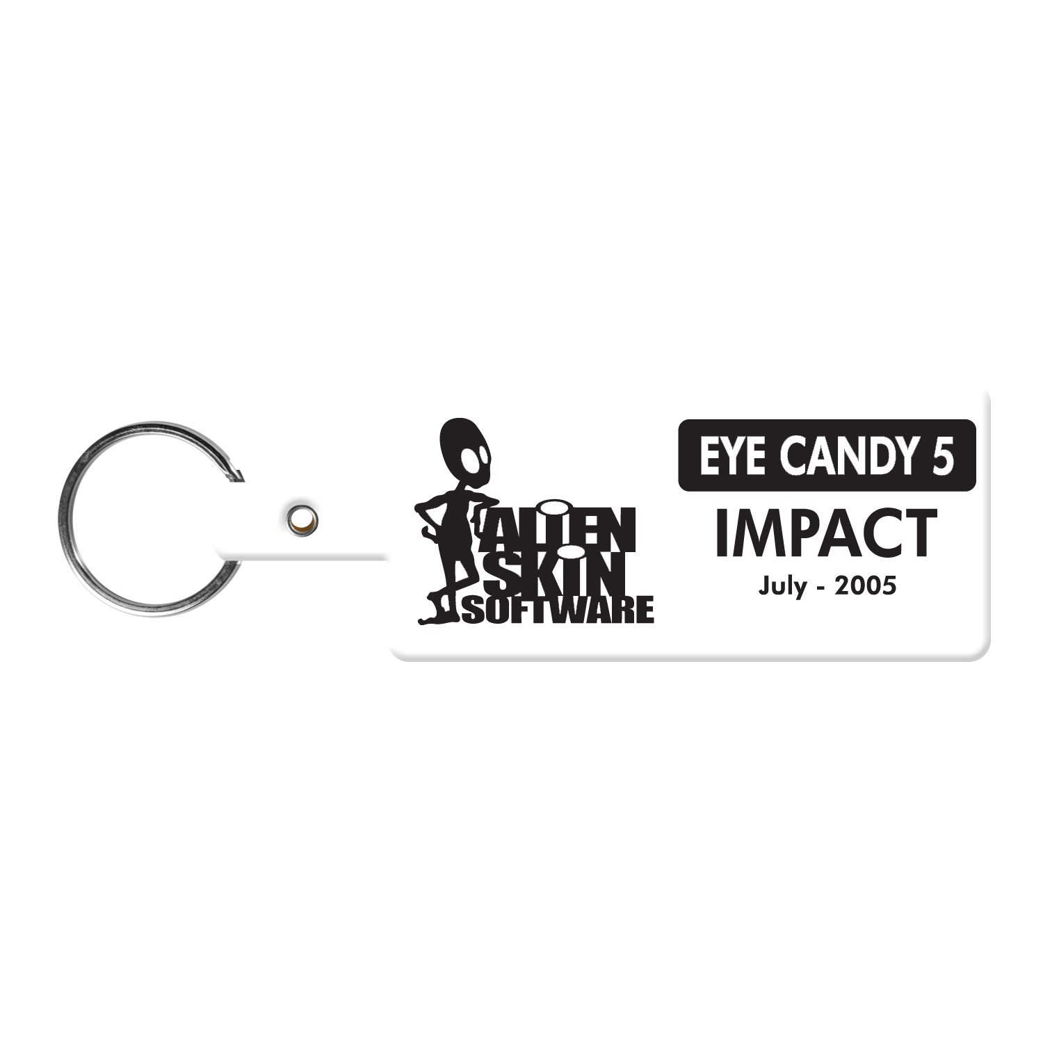 Rectangle Flexible Key Tag 1