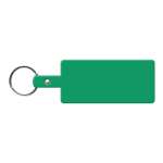 Rectangle Flexible Key Tag - Green Rectangle Flexible Key Tag - Green