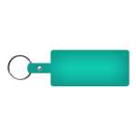 Rectangle Flexible Key Tag - Translucent Aqua Blue Rectangle Flexible Key Tag - Translucent Aqua Blue