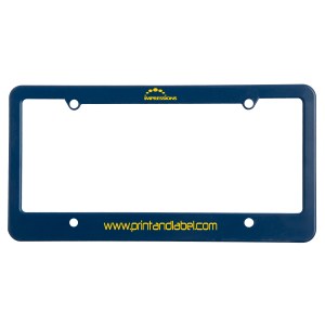 License Plate Frame w/ 4 Holes & Straight Bottom 1 License Plate Frame w/ 4 Holes & Straight Bottom 1