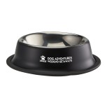 Medium Stainless Steel Pet Bowl - Black Medium Stainless Steel Pet Bowl - Black
