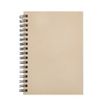 Block RPET Journal w/FSC Paper - Beige Block RPET Journal w/FSC Paper - Beige