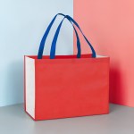 Color Combination Non-Woven Shopping Tote Bag 2 Color Combination Non-Woven Shopping Tote Bag 2