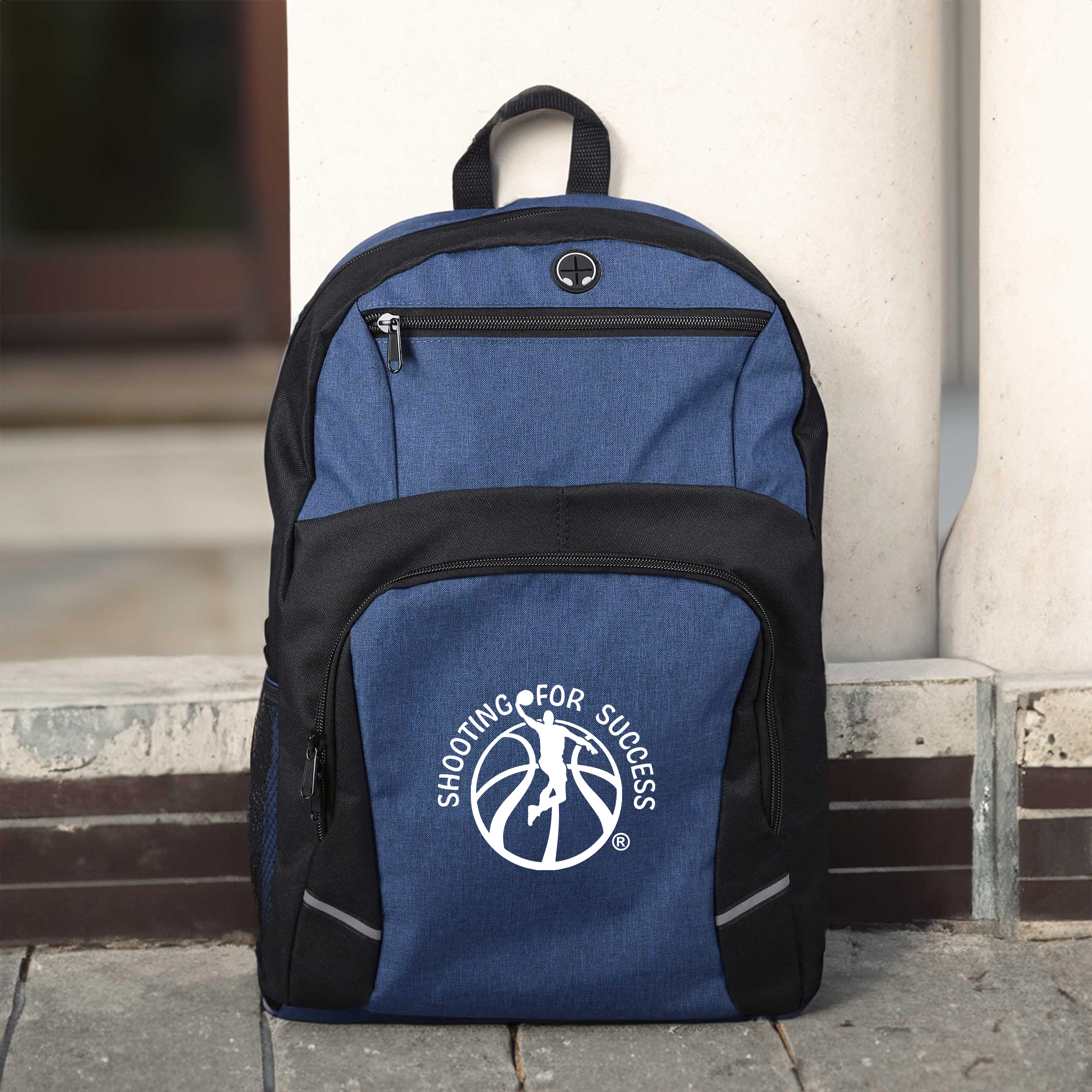 16" Stanford Heathered Laptop Computer Backpack 1