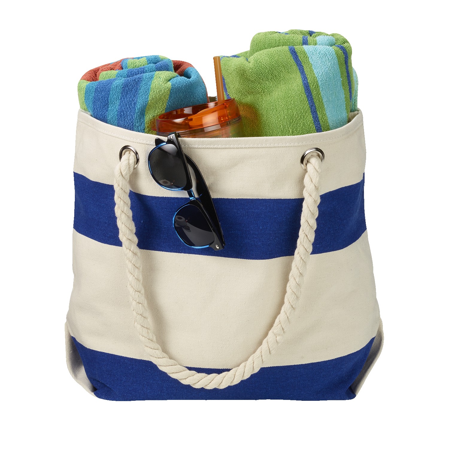 16 Oz. Portsmouth Cotton Canvas Beach Tote 1