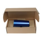 20 Oz. Everest Stainless Steel Tumbler w/Gift Box - Matte Metallic Blue 20 Oz. Everest Stainless Steel Tumbler w/Gift Box - Matte Metallic Blue
