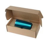 20 Oz. Everest Stainless Steel Tumbler w/Gift Box - Matte Metallic Teal Blue 20 Oz. Everest Stainless Steel Tumbler w/Gift Box - Matte Metallic Teal Blue