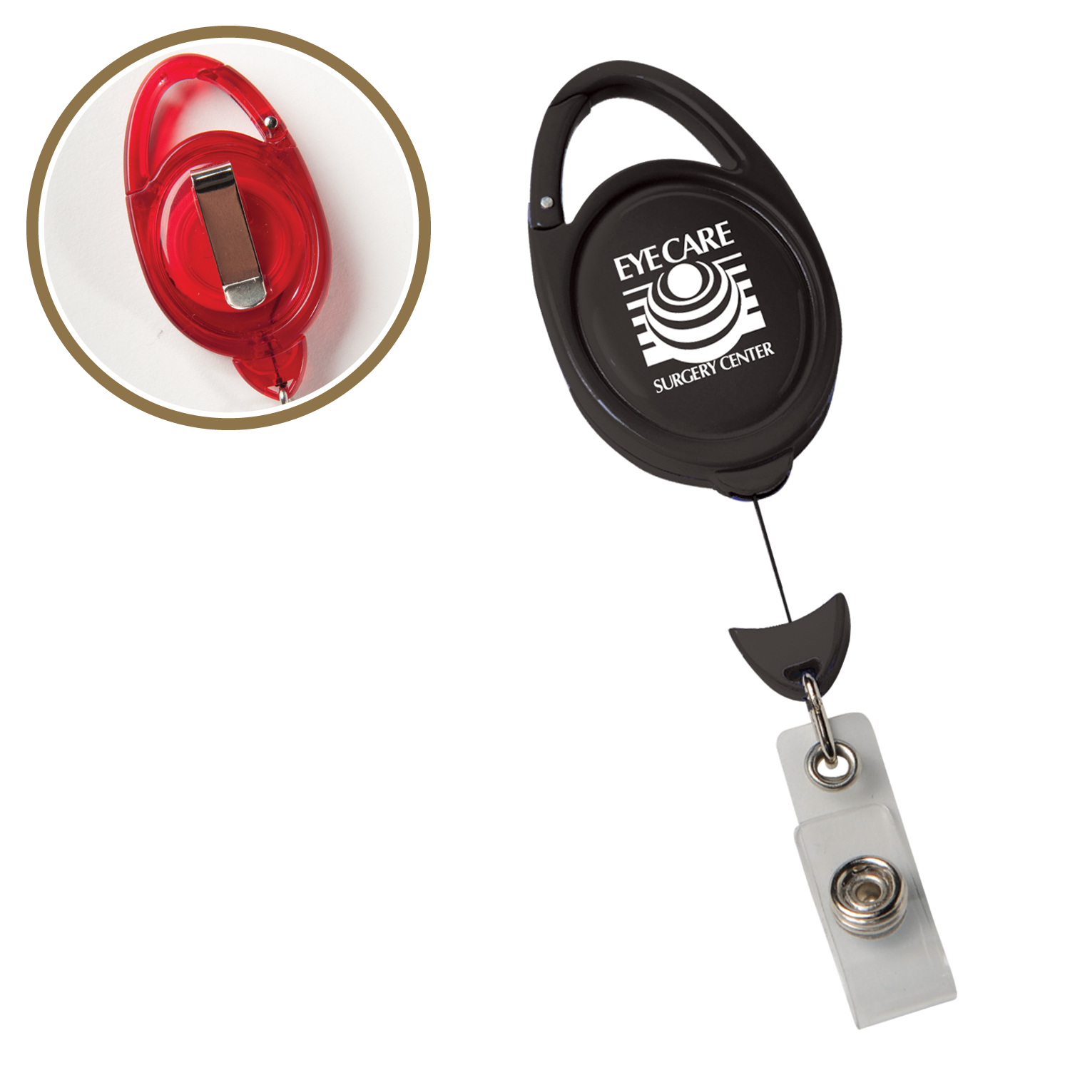 Clip-On Badge Reel 1