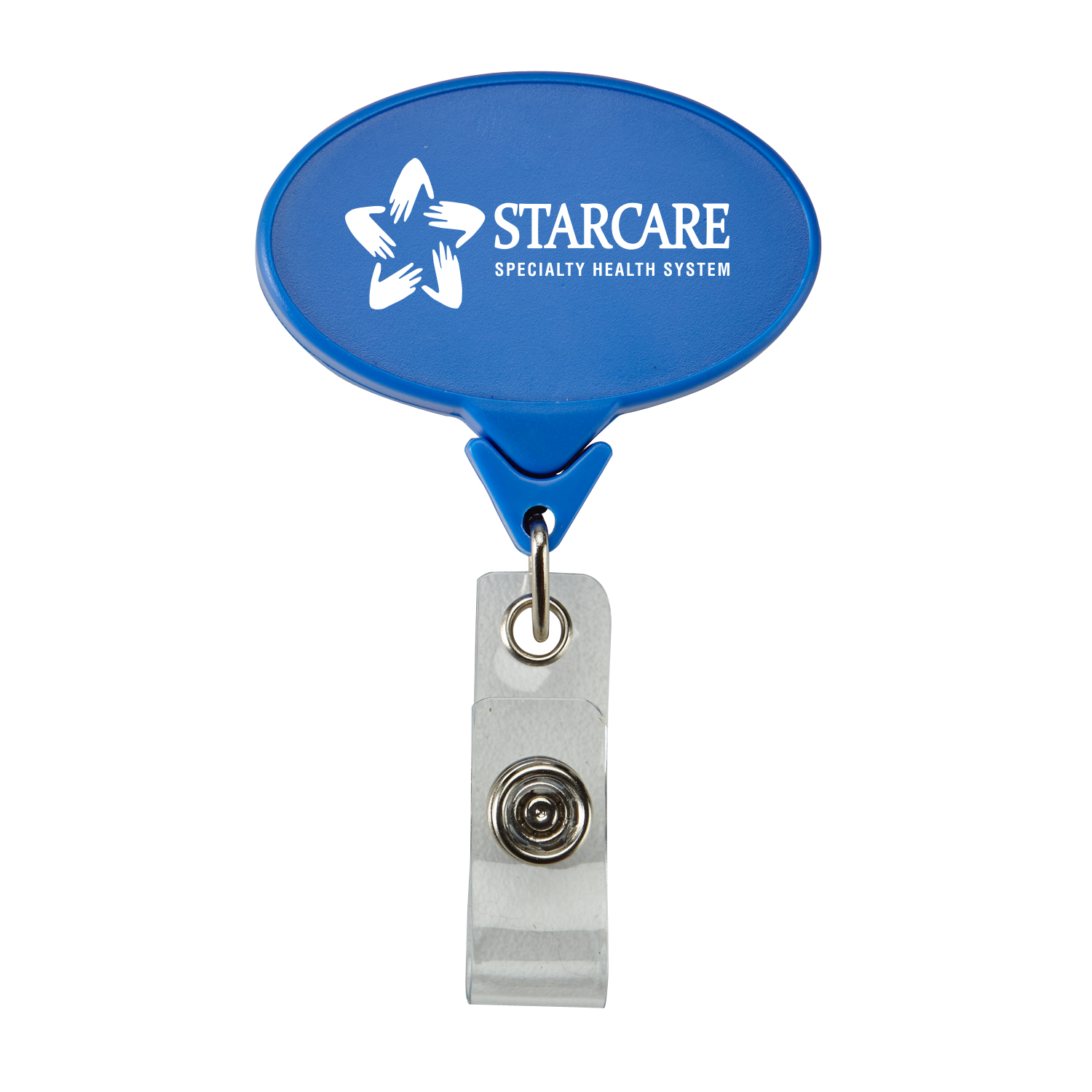 Oval Badge Reel Secure-A-Badge™ 1
