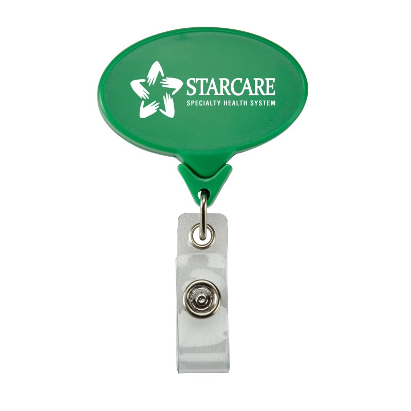 Oval Badge Reel Secure-A-Badge™ 1 Oval Badge Reel Secure-A-Badge™ 1