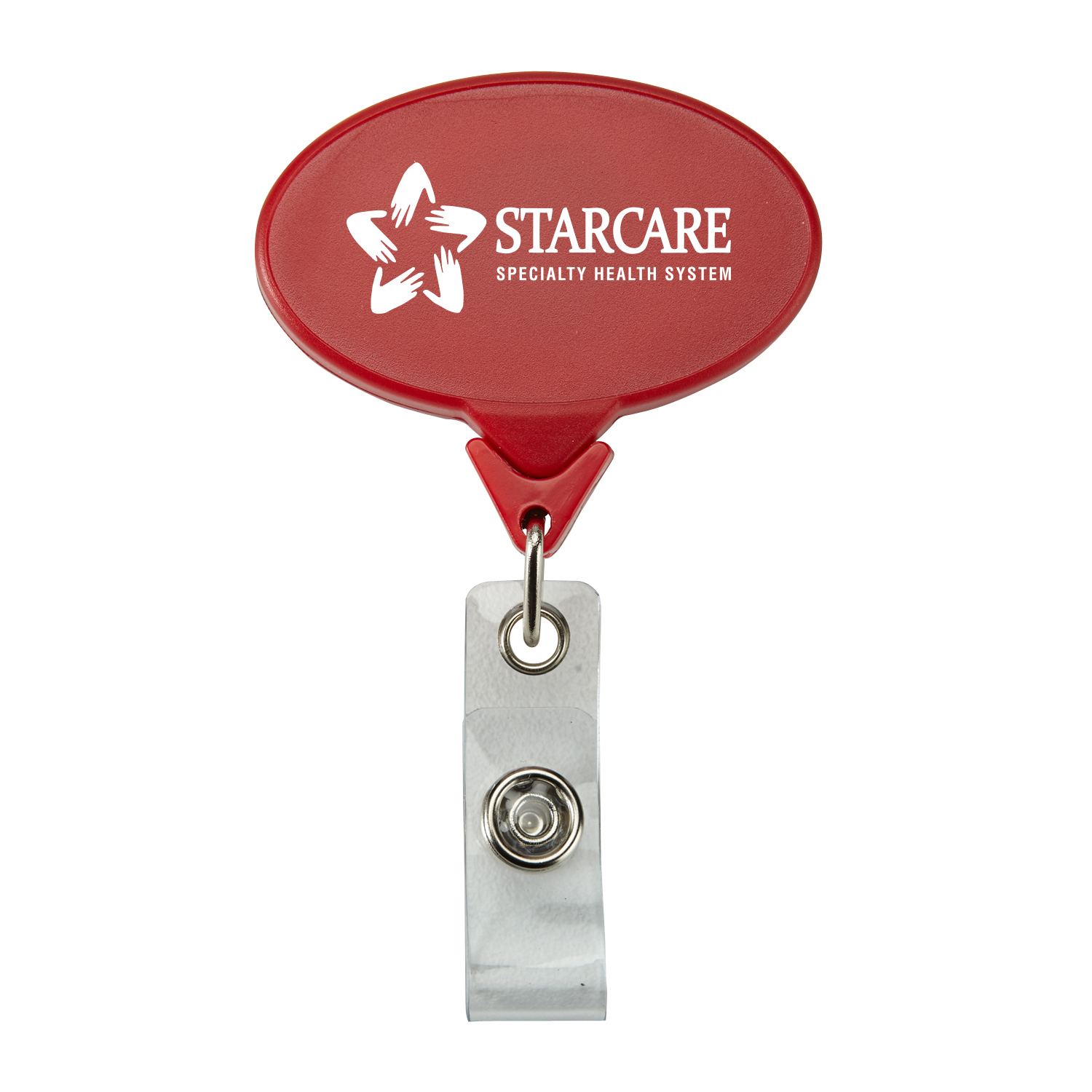 Oval Badge Reel Secure-A-Badge™ 1