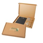 Slate Cheese Board Gift Box Set 1 Slate Cheese Board Gift Box Set 1