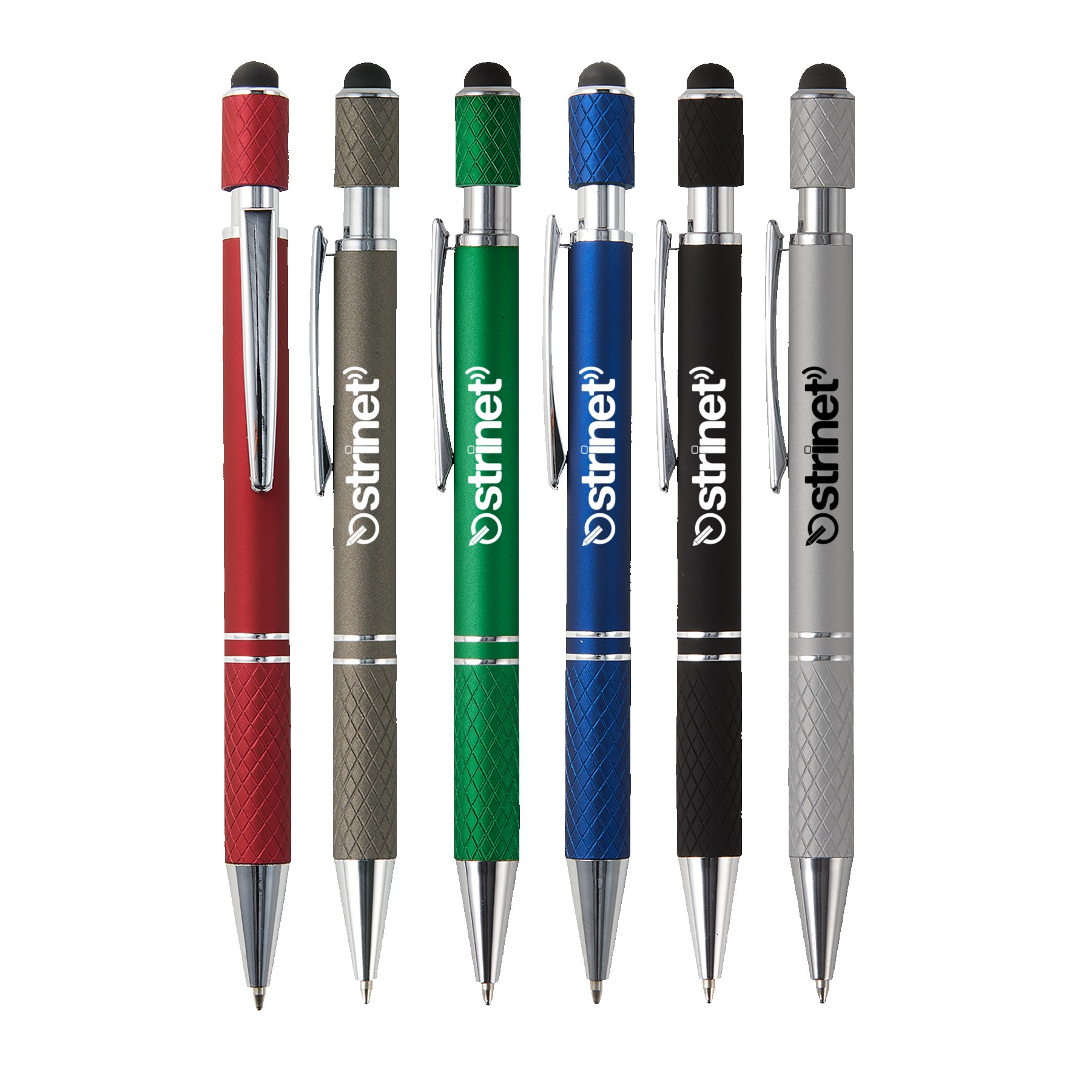 Siena Executive Aluminum Spin Top Stylus Pen 1