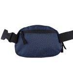 Over-The-Shoulder Bag - RPET Ripstop - Metallic Dark Blue Blank Back Over-The-Shoulder Bag - RPET Ripstop - Metallic Dark Blue Blank Back