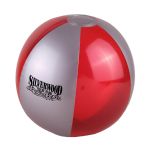 16" Beach Ball - Translucent Blue/Silver 16" Beach Ball - Translucent Blue/Silver
