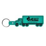 Truck Flexible Key Tag - Translucent Aqua Blue Truck Flexible Key Tag - Translucent Aqua Blue