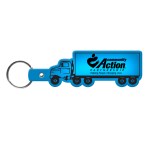 Truck Flexible Key Tag - Translucent Blue Truck Flexible Key Tag - Translucent Blue
